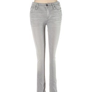 Goldsign Jeans, Low-Rise, Grey, Size 25